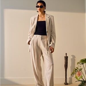 ASOS Oversized Cream Women's suit